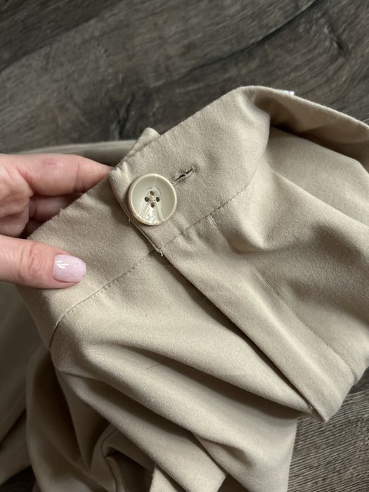 Штани брюки бежеві stradivarius l