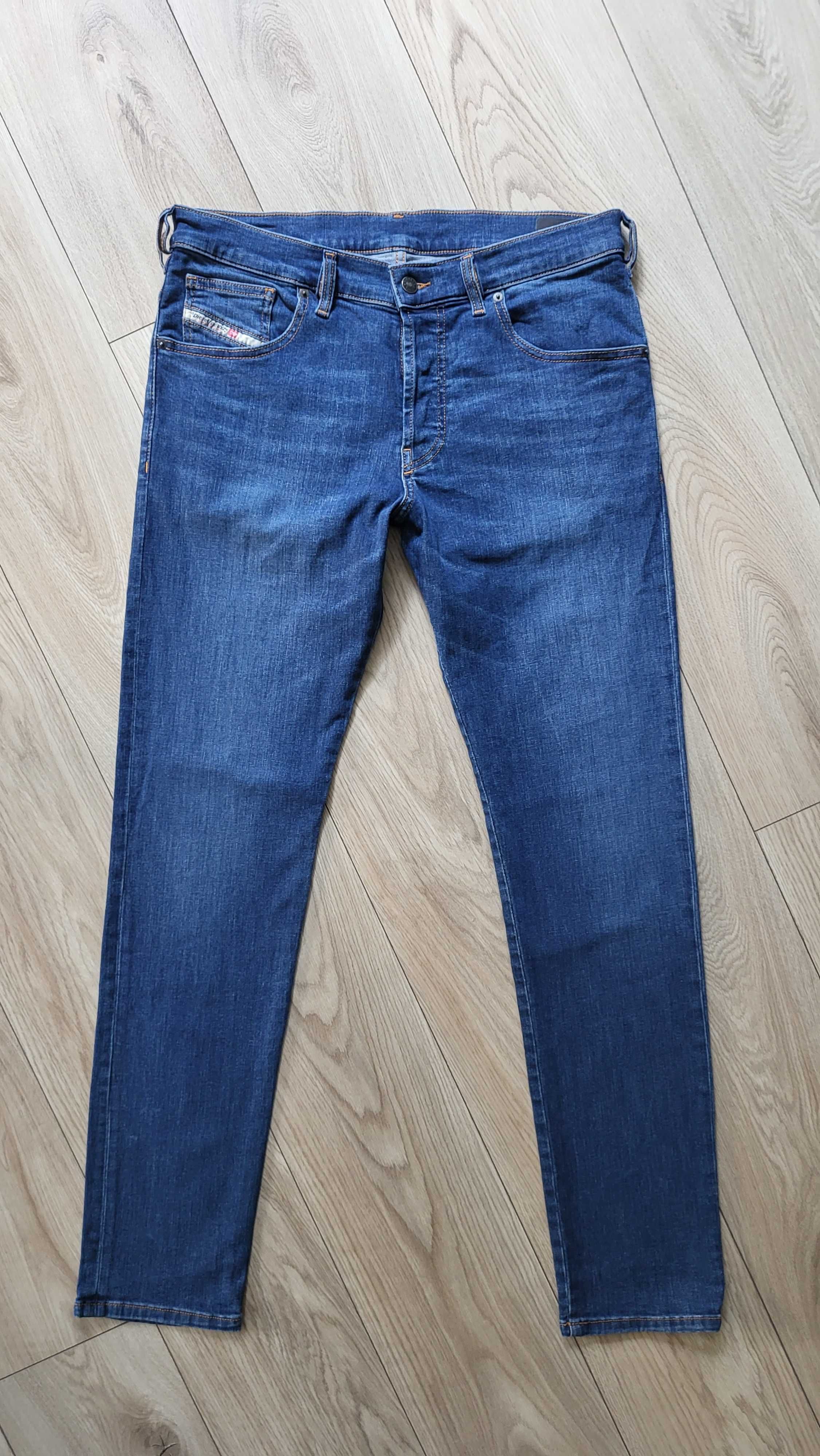 Diesel yennox tapered spodnie jeans w32 L34