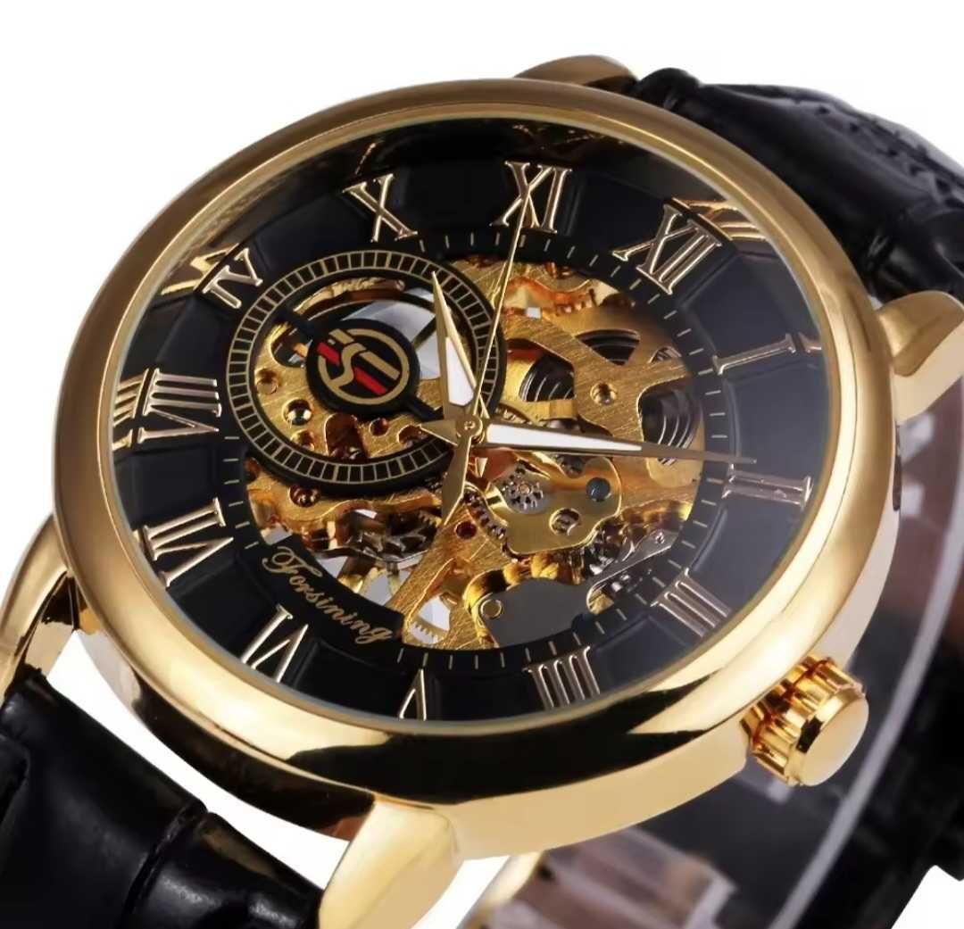 Zegarek Męski Skeleton Mechaniczny