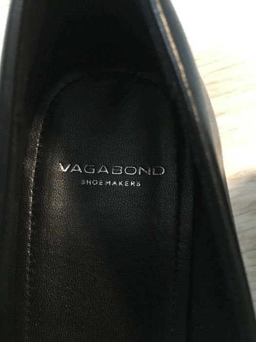 Debbi Vagabond 38 nowe czółenka czarne skóra