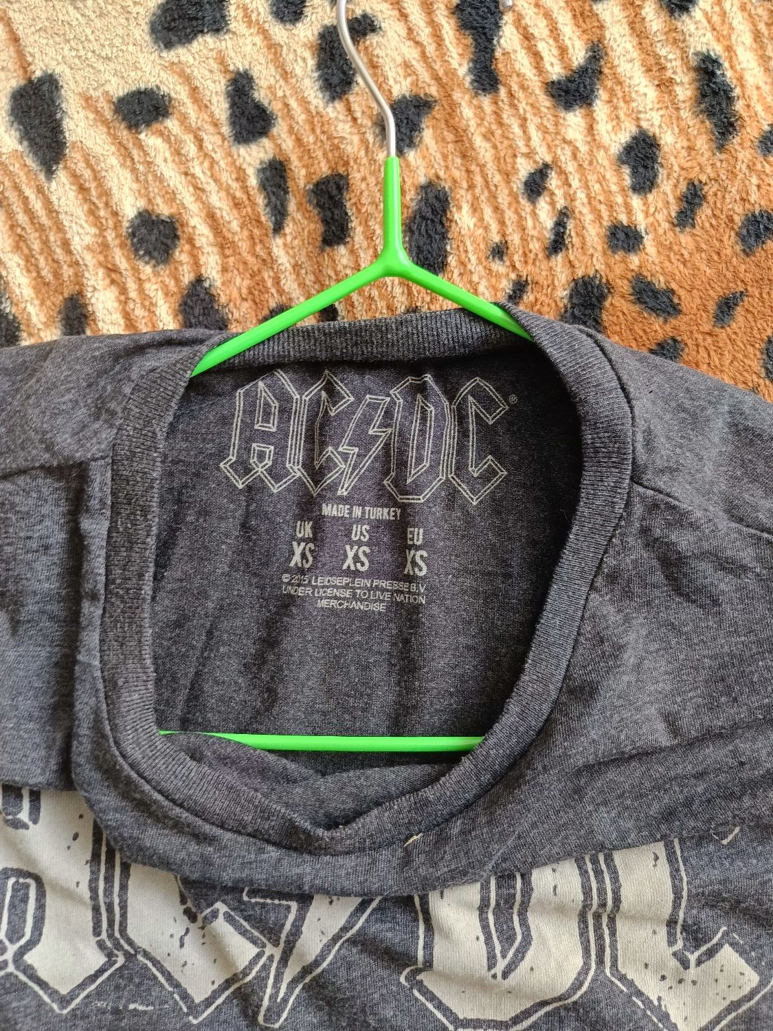 Футболка Ac/Dc, Стан агонь Розмір Xs/S