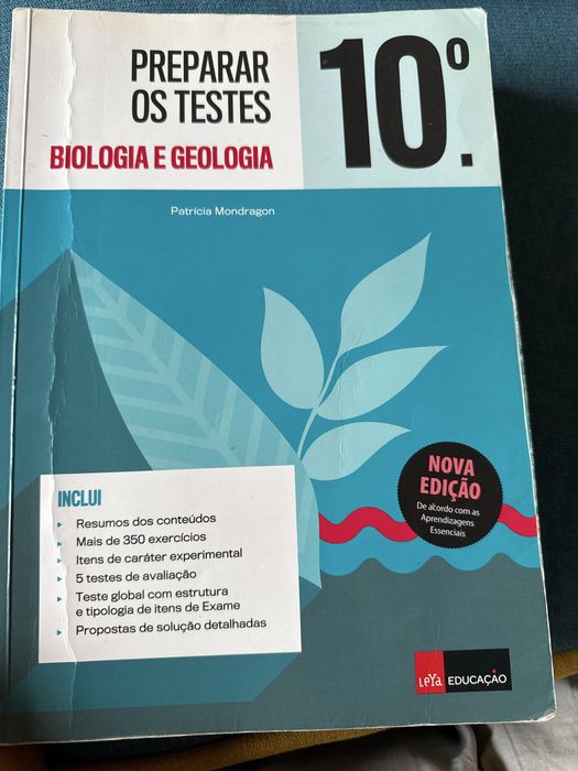 Manual Preparar os testes 10° Biologia e Geologia