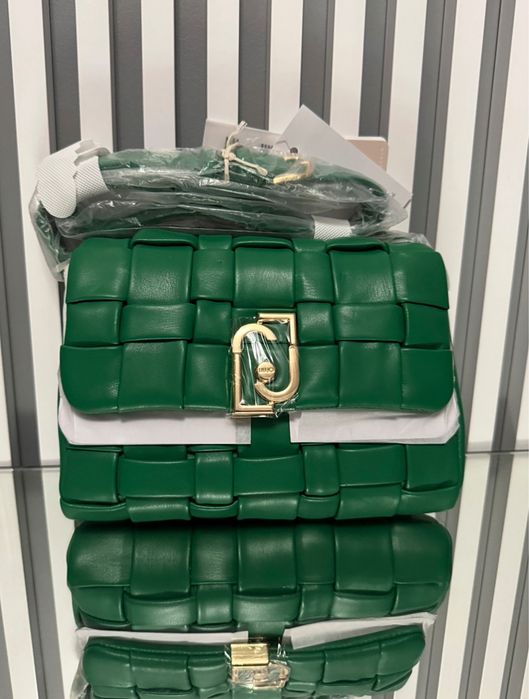 Nowa zielona torebka Liu Jo  ECS S Crossbody AA2241