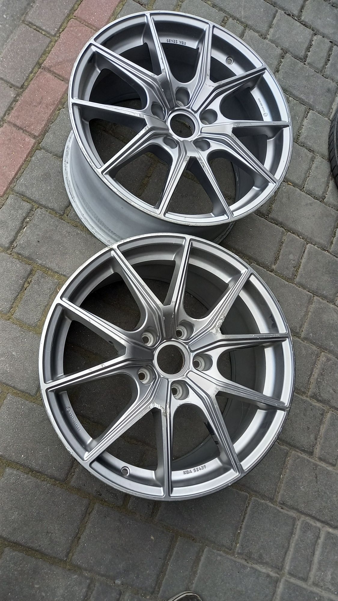 Felgi Porsche 19" 10.5J ET 62 5x130 2 sztuki