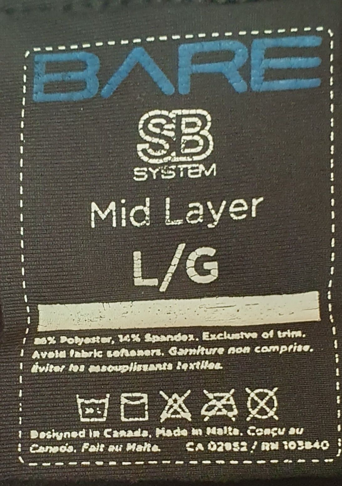 Suchy skafander BARE EXPEDYTION tech dry