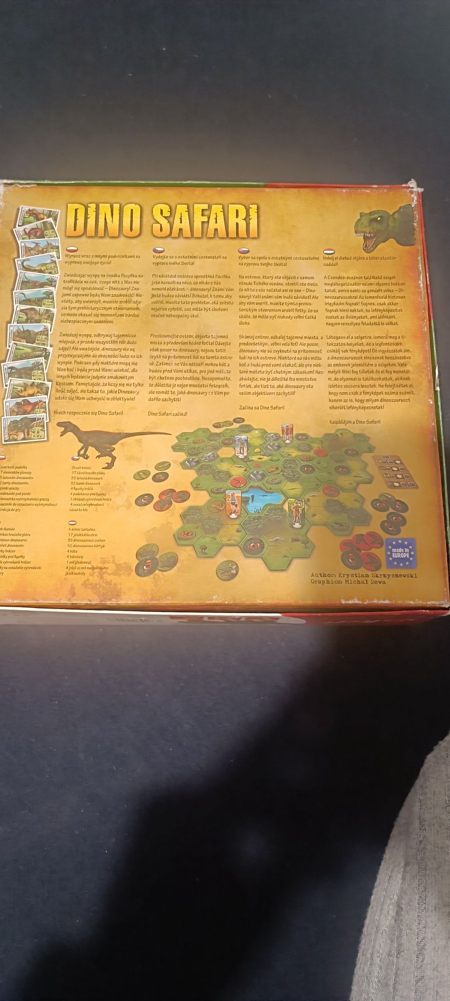 Sprzedam grę planszową DINO SAFARI