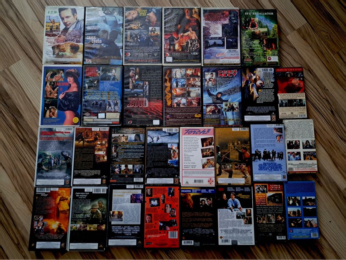 Filmy VHS (kasety wideo)