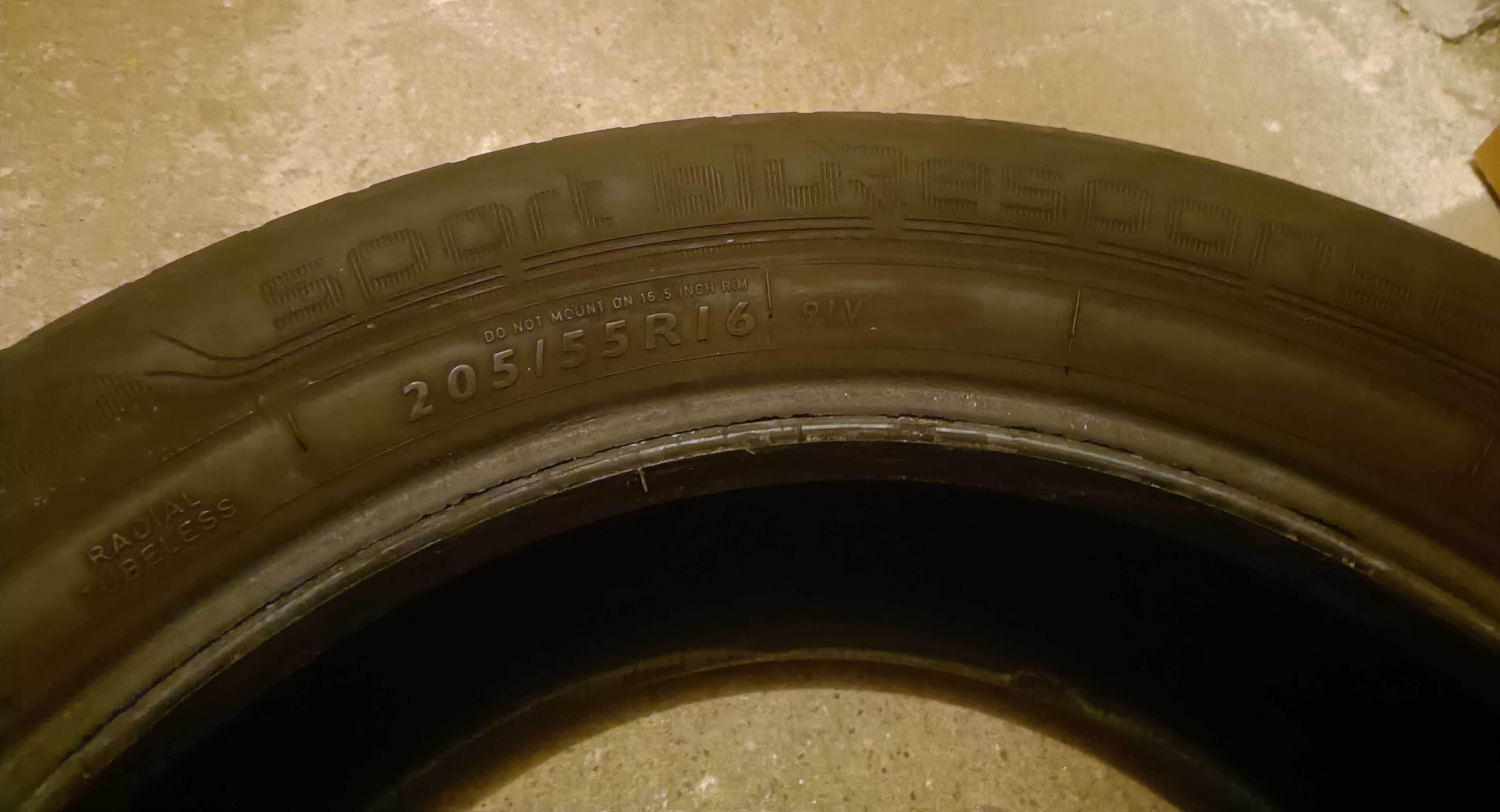 4x Opony letnie Dunlop Sport Bluresponse 205/55r16 91V 0520 produkcja