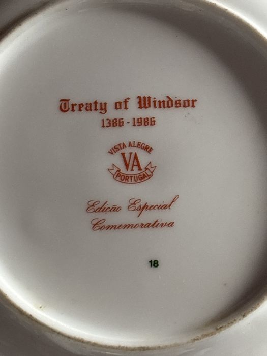 Prato vista alegre edição especial