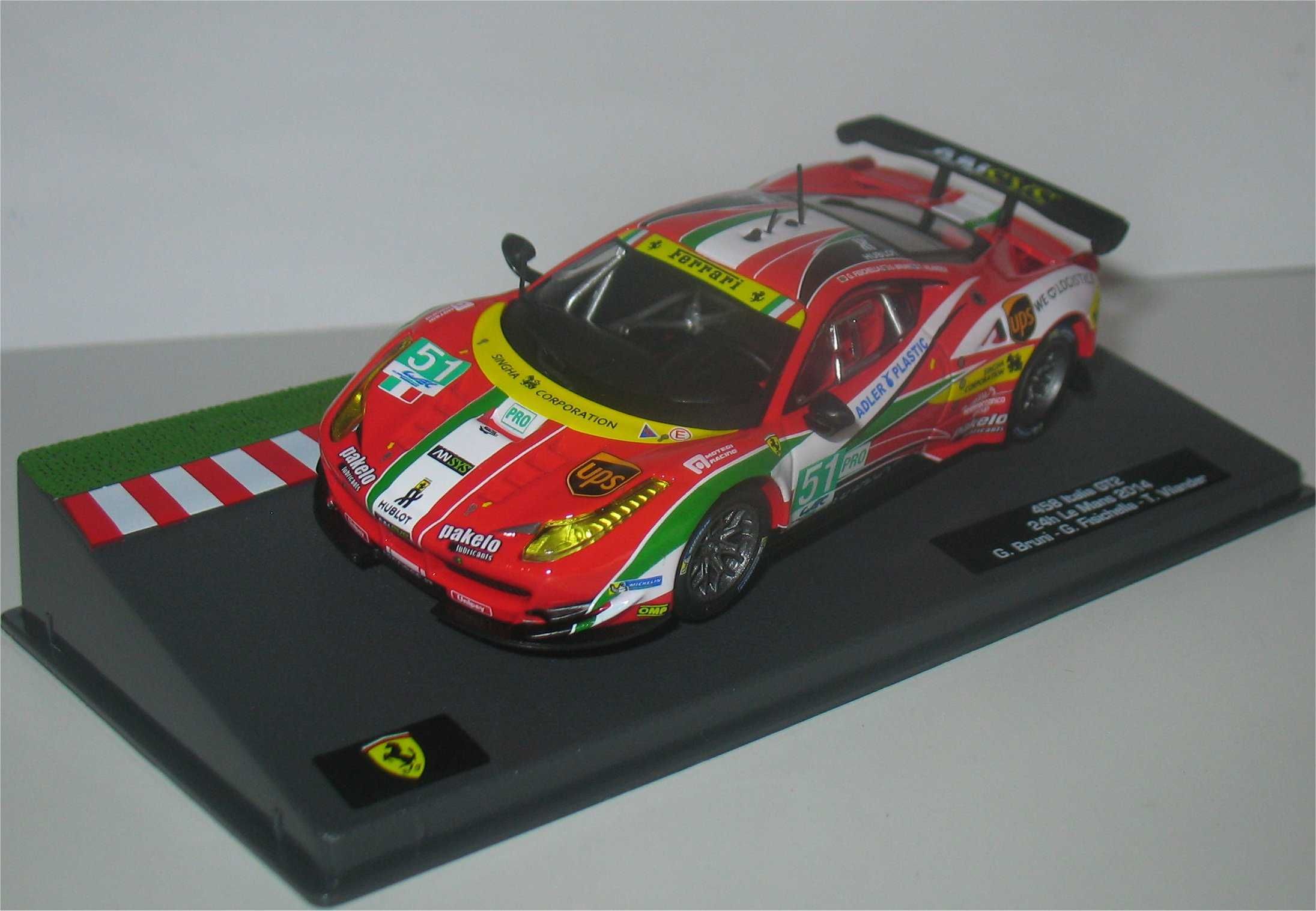 Ferrari 458 Italia GT2 - Le Mans 2014 - Vencedores LMGTE Pro