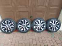 Piękne oryginalne koła felgi + opony Vw Up! 16 cali 4x100 Super stan!