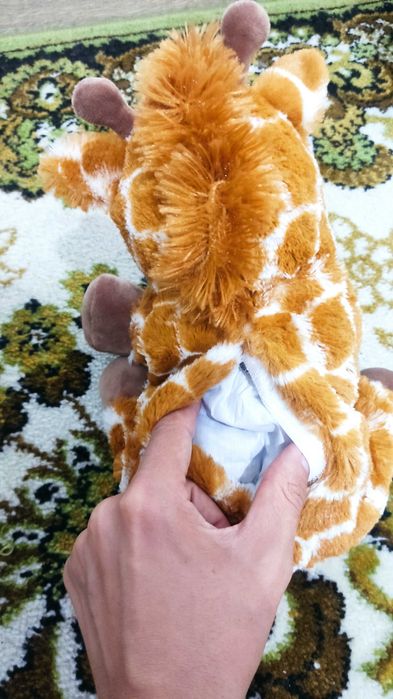 Brinquedo de bebé peluche novo