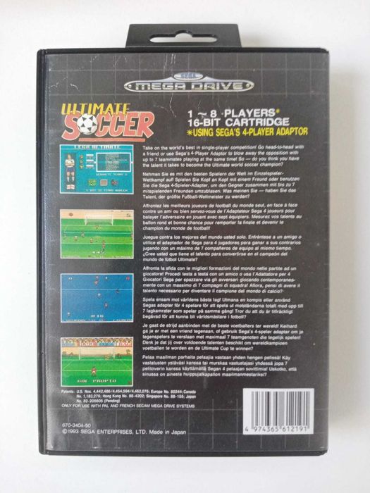 Ultimate Soccer - Sega Mega Drive