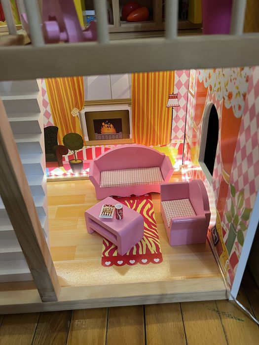 Ляльковий будинок, іграшковий будинок для ляльок дерев’яний