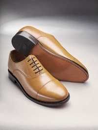 Оксфорды , броги , туфли oxford shoe - tan samuel windsor