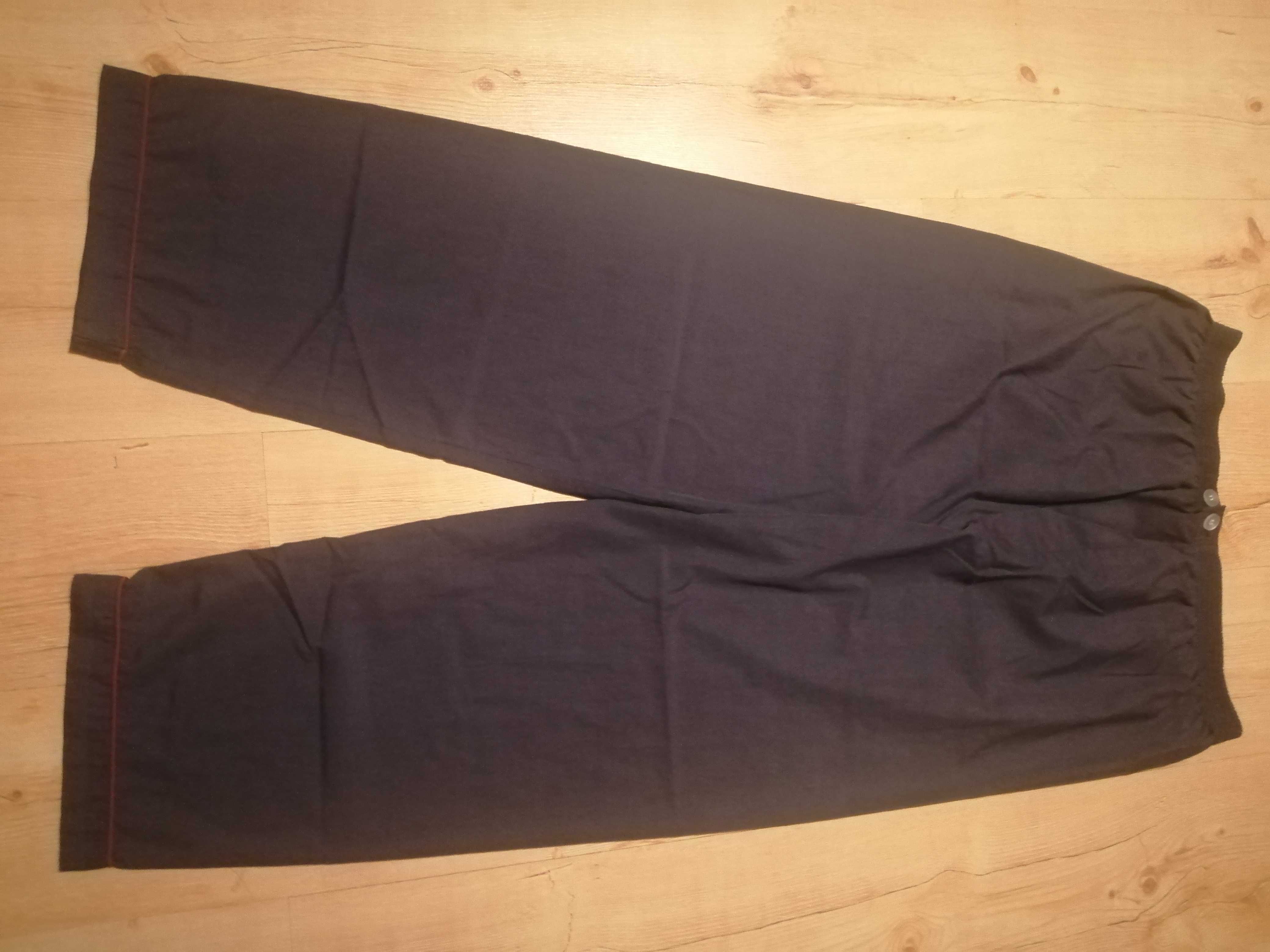 Duża i lekka piżama męska granatowo-szara r.2XL-3XL\176-182 cm