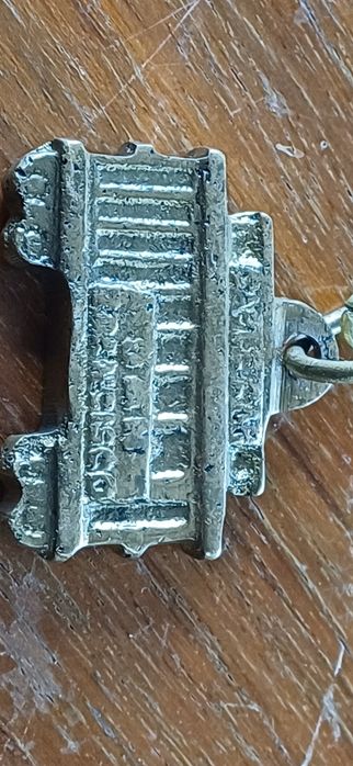 Vintage dzwonek ścienny mosiądz S.F.Co. lata 80-90