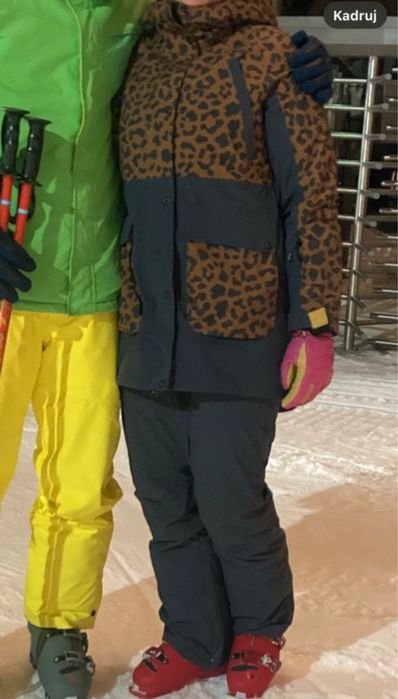 Komplet snowboard narty 4f FOB M