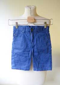 Spodenki Niebieskie Jeans H&M 116 cm 5 6 lat Krótkie Szorty Dżinsowe