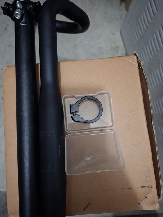 Guiador Gravel, espigão,  aperto espigão