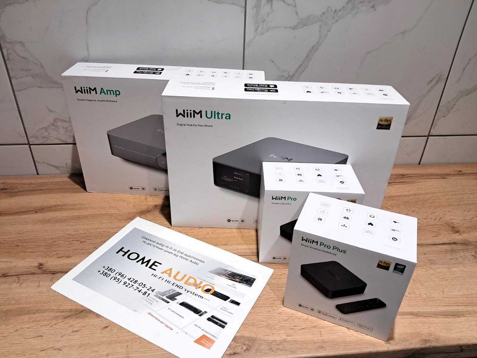 Нові Wiim Pro, Pro Plus, Ultra, Amp, Amp Pro В наявності