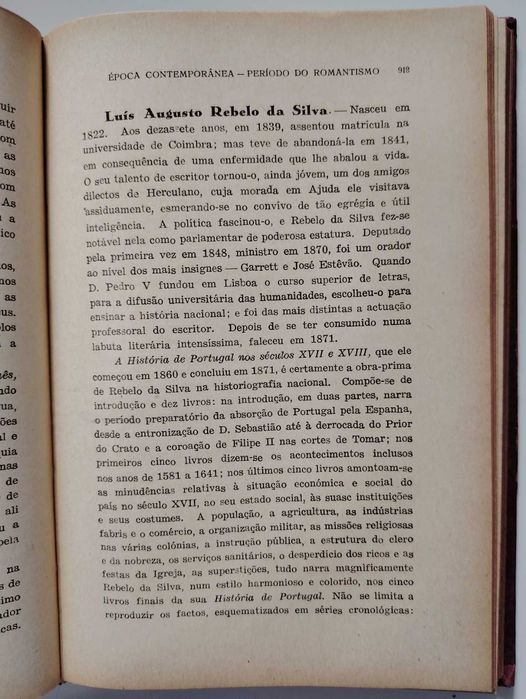 História Da Literatura Portuguesa