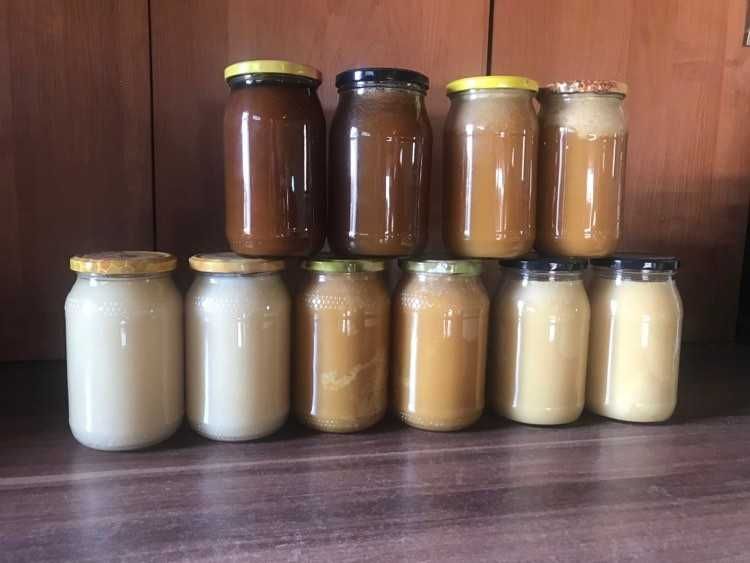 Miód naturalny z własnej pasieki. Różne rodzaje 1,3kg KOSZALIN