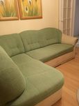 Narożnik z funckją spania 225x80