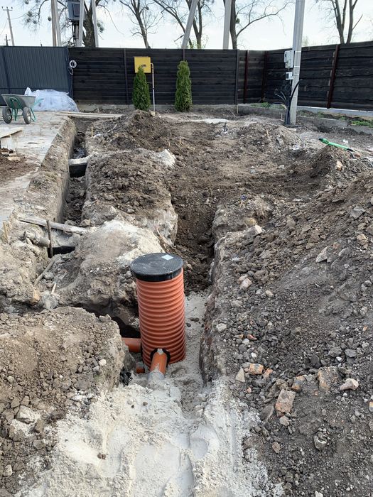 Каналізація , Септик , зливова каналізація , гідроізоляція