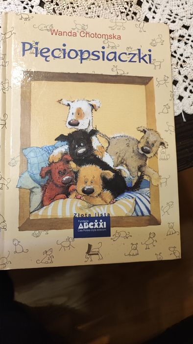 Wanda Chotomska Pieciopsiaczki - książka dla dzieci