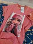dres morela lalka welur nowy  S/M