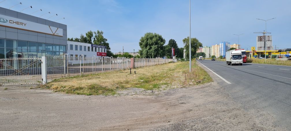 Бровари окружна дорога ділянка з комунікаціями вздовж ділянки