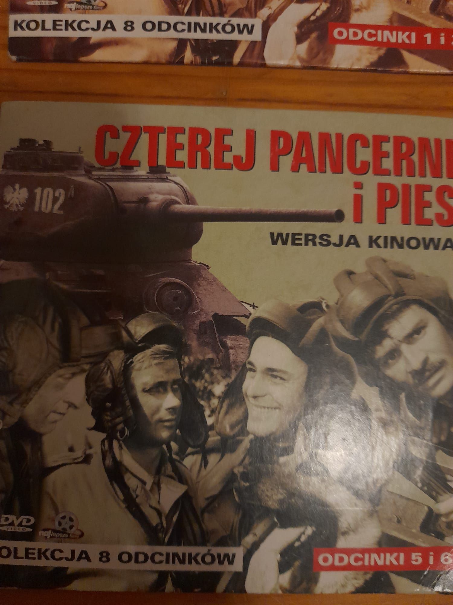 Czterej pancerni i pies, płyty DVD