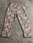 Legginsy w kwiatki 86 cm