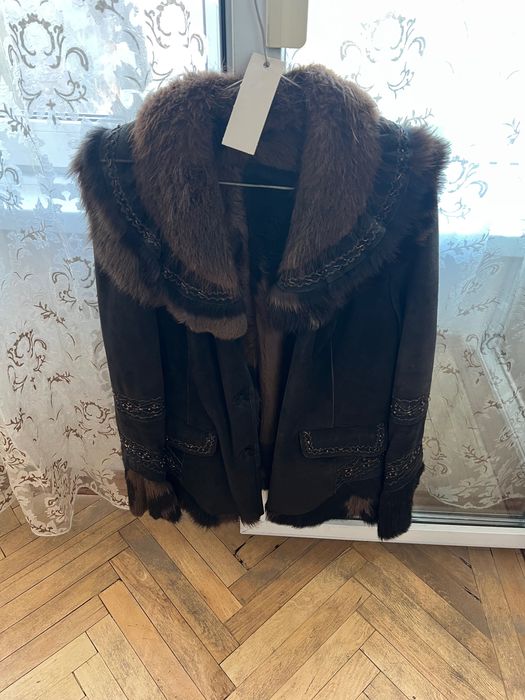 Продам дублянку з натуральної шкіри
