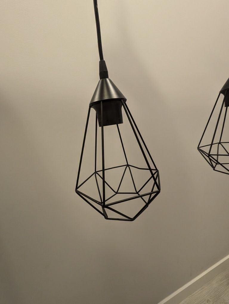 Lampa loft 3 klosze