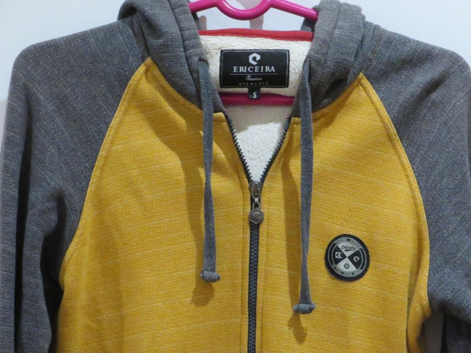 Casaco Ericeira | Amarelo | Forro Quentinho | Tamanho S