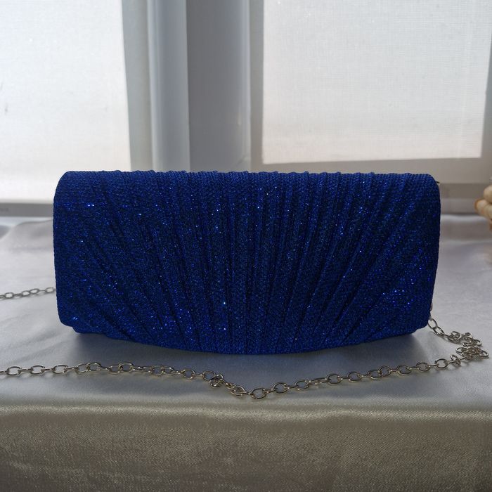 Міні блискуча сумочка-клатч