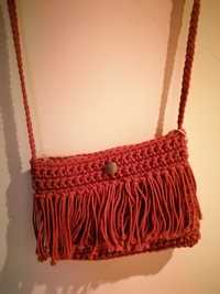 Bolsa em macrame