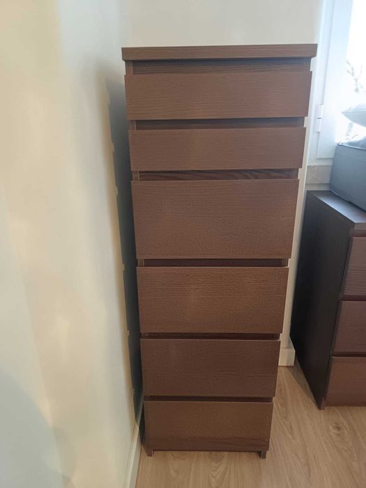 Cômoda IKEA MALM com Espelho – Excelente Estado