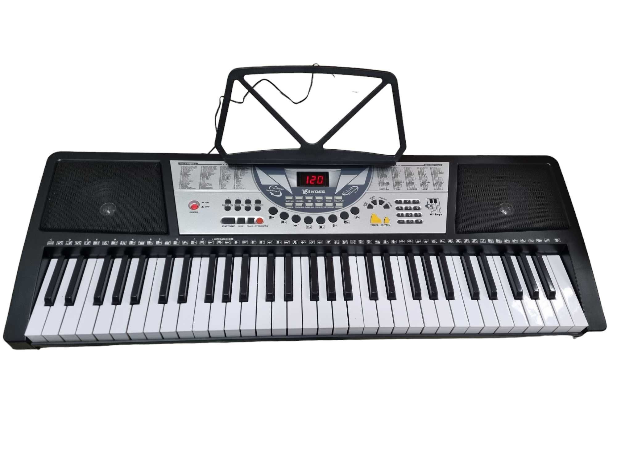 Keyboard elektroniczny VAKOSS KI-8601KW