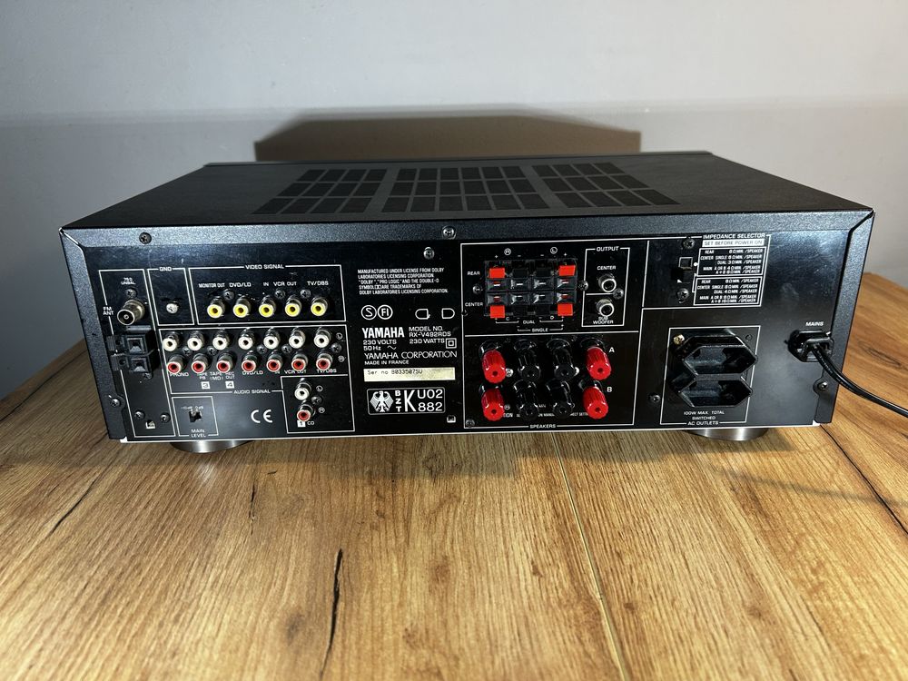 Wzmaniacz Yamaha RX-V492RDS