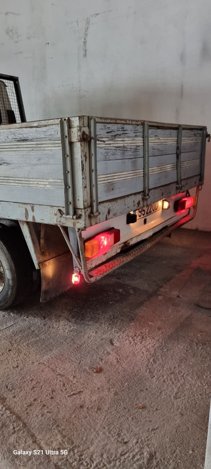 Ford transit caixa aberta 7 lugares