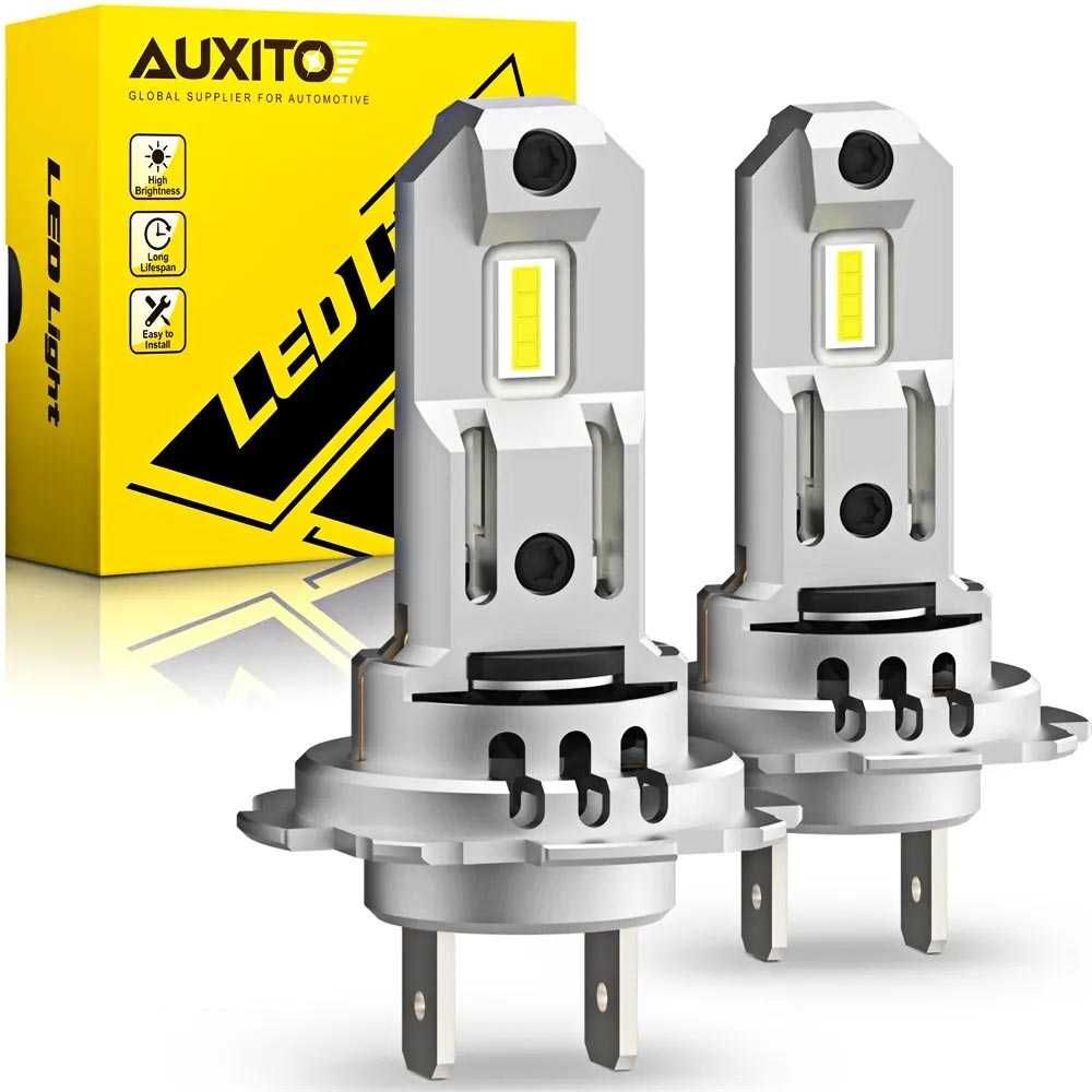 AUXITO H7 LED авто лампи 30W 10000LM 6500K з вентилятором. CANbus