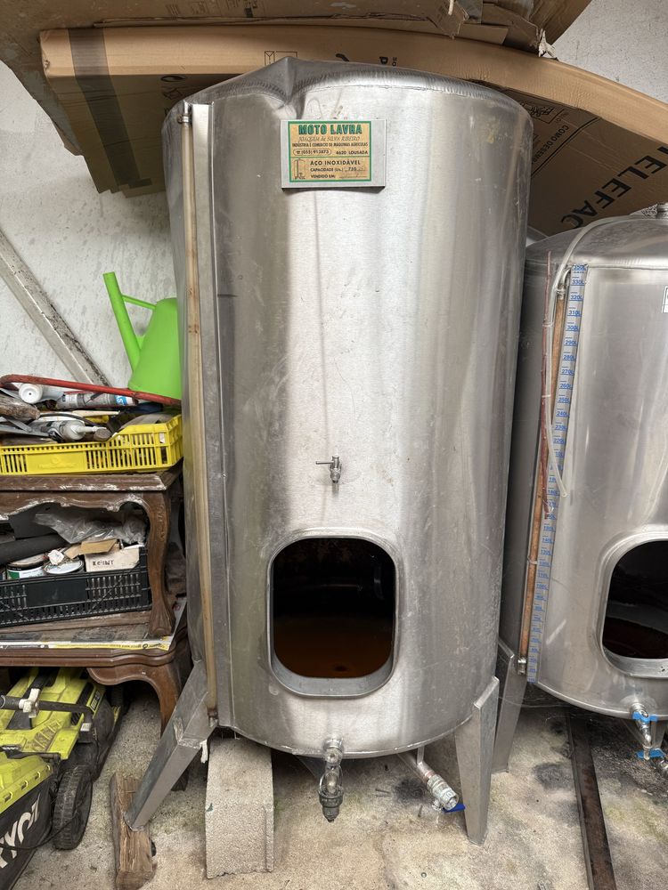 Cuba de inox 750L