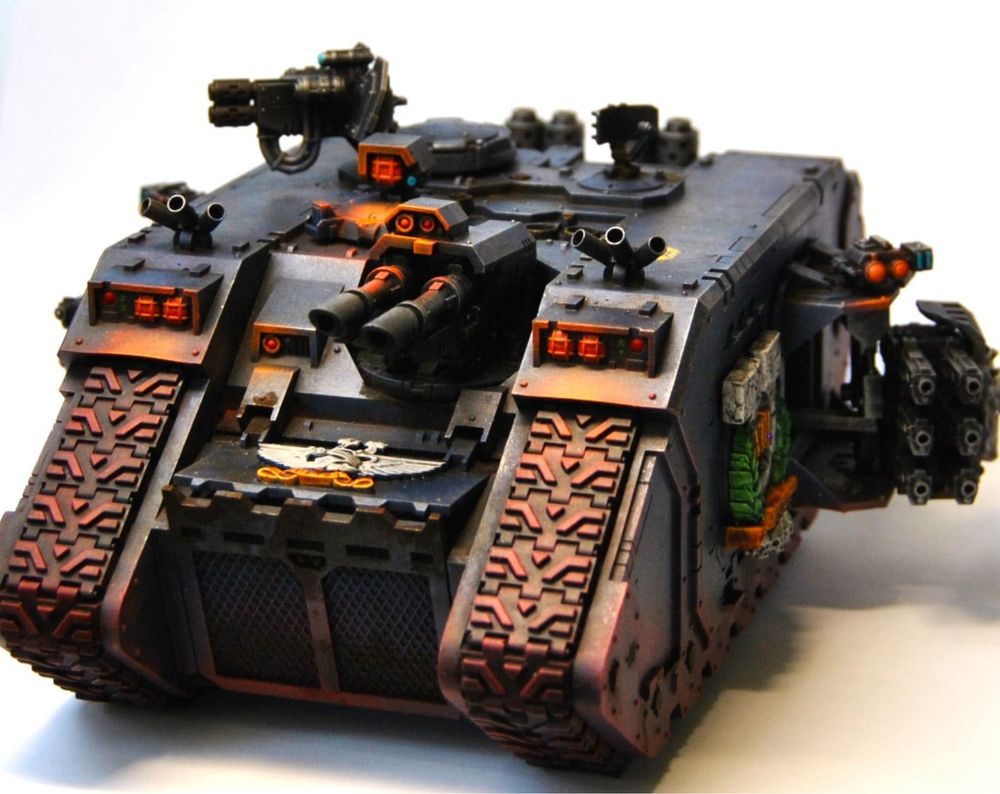 Druk 3d Warhammer 40k Space Marines Land Raider Reedemer hohby mini