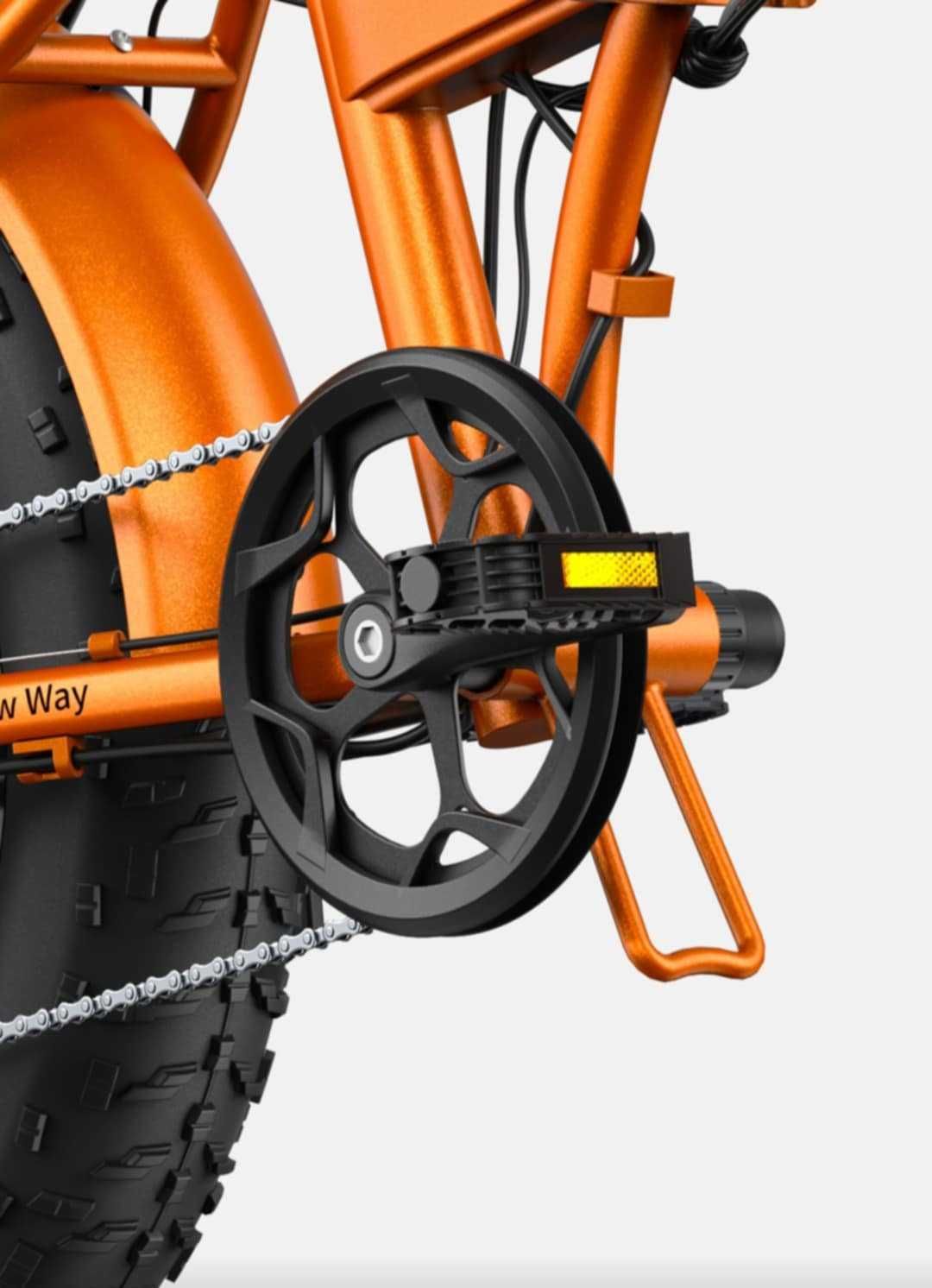 Rower elektryczny Engwe EP-2 Boost pomarańczowy  250 W