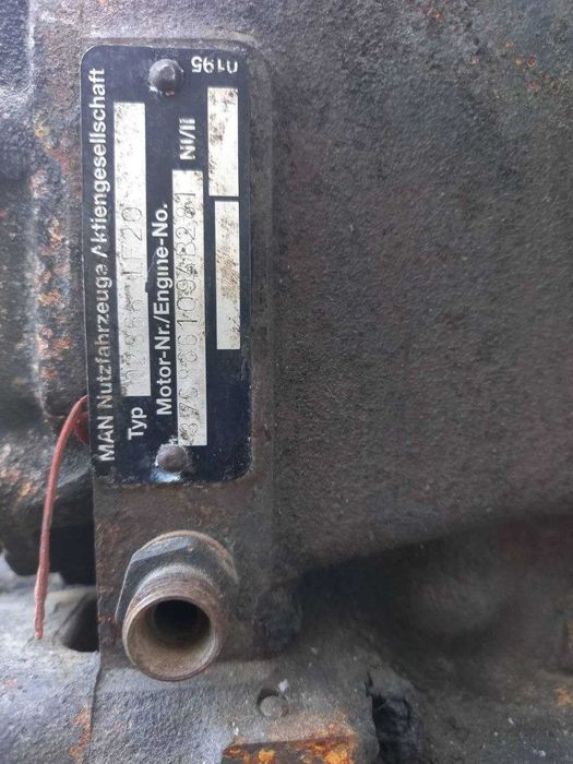 Двигатель MAN F2000 Коммандор D2866 LF20 по частям