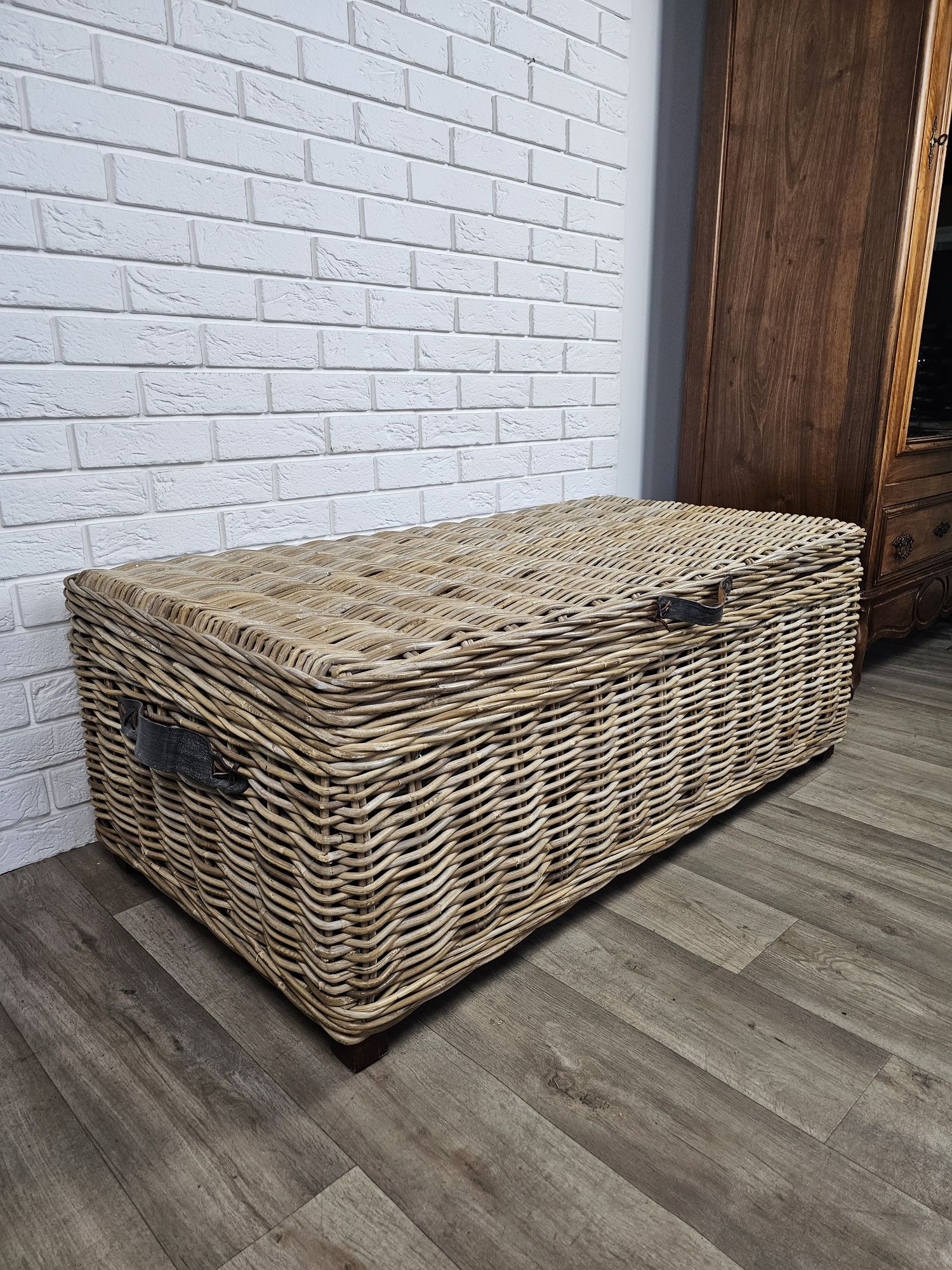 Skrzynia Ratanowa rattanowa 120cm