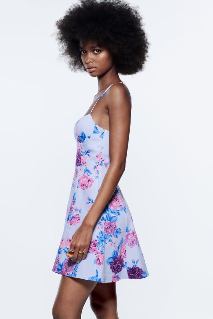 Сукня Zara в квітковий принт .